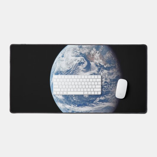 Planeet Aarde genomen door de Apollo 11 bemanning. Bureaumat (Keyboard & Muis)