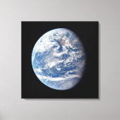 Planeet Aarde genomen door de Apollo 11 bemanning. Canvas Afdruk (Voorkant)
