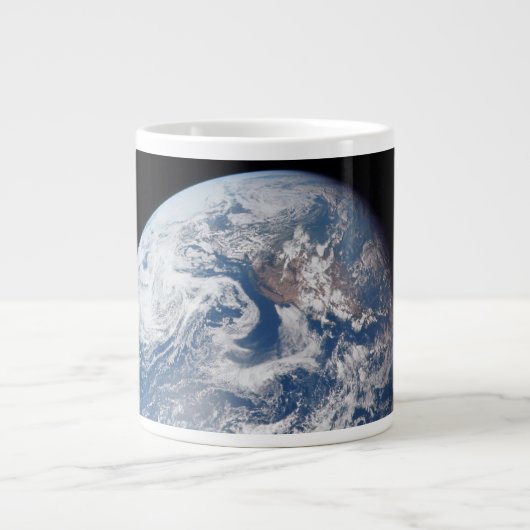 Planeet Aarde genomen door de Apollo 11 bemanning. Grote Koffiekop (Voorkant)