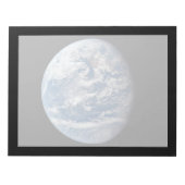 Planeet Aarde genomen door de Apollo 11 bemanning. Notitieblok (Voorkant)