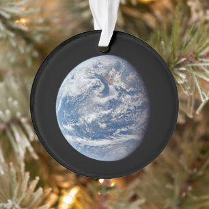 Planeet Aarde genomen door de Apollo 11 bemanning. Ornament