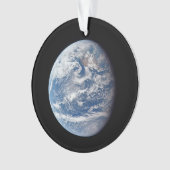 Planeet Aarde genomen door de Apollo 11 bemanning. Ornament (voorkant)