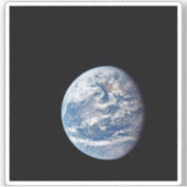Planeet Aarde genomen door de Apollo 11 bemanning. Sticker (Voorkant)