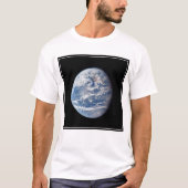 Planeet Aarde genomen door de Apollo 11 bemanning. T-shirt (Voorkant)