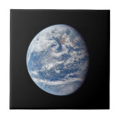 Planeet Aarde genomen door de Apollo 11 bemanning. Tegeltje (Voorkant)