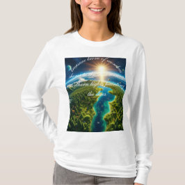 Planeet Aarde is inderdaad een schat aan wonderen T-shirt