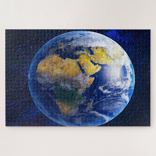 Planeet Aarde Legpuzzel (Horizontaal)