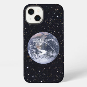Planeet Aarde Sterrenhemel iPhone 13 Hoesje