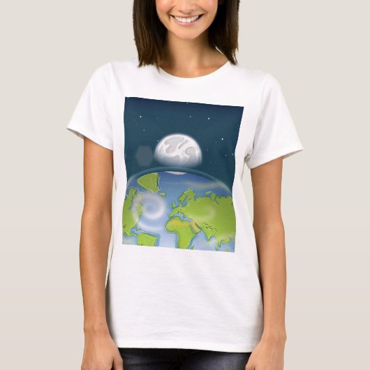 Planeet Aarde T-shirt (Voorkant)
