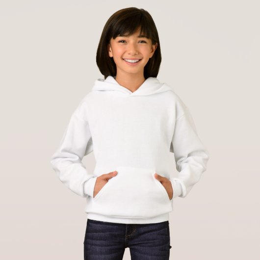 PLANEET AARDE UIT SPACE Girls' Hoodie (Voorkant volledig)