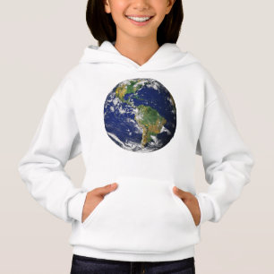 PLANEET AARDE UIT SPACE Girls' Hoodie