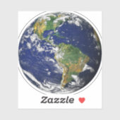 PLANEET AARDE VAN DE RUIMTE 3" SQ. Laptop Skin Sti (Vel)