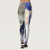 PLANEET AARDE VAN RUIMTE-Leggings (Azië) Leggings (Achterkant)
