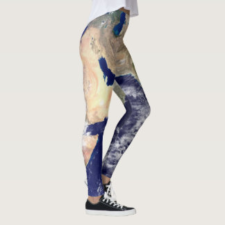 PLANEET AARDE VAN RUIMTE-Leggings (Azië) Leggings