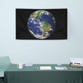 PLANEET AARDE VAN RUIMTEBanner Spandoek (Beurs)