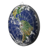 PLANEET AARDE VAN RUIMTEDartboard Dartbord (Voorkant Rechts)