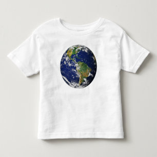 PLANEET AARDE VANUIT DE RUIMTE T-shirt voor peuter