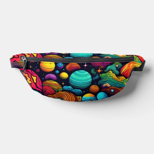 Planeet achtergrond heuptasje (Liggend)