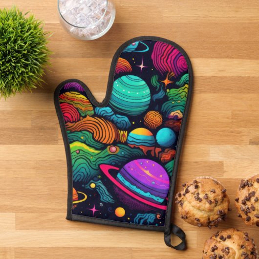 Planeet achtergrond ovenwant (Top down)