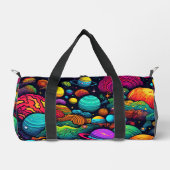 Planeet achtergrond plunjezak (Voorkant)