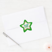 Planeet Beschermer Eco Ster Sticker (Envelop)