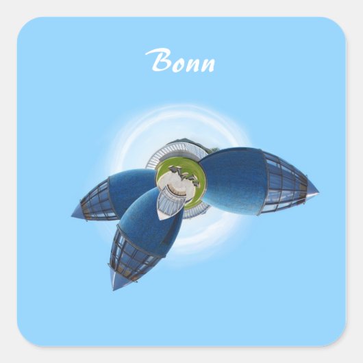 Planeet Bonn Sticker (Voorkant)