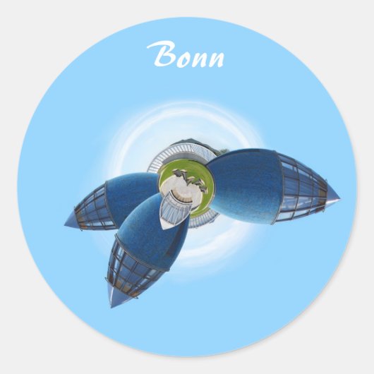 Planeet Bonn Sticker (Voorkant)