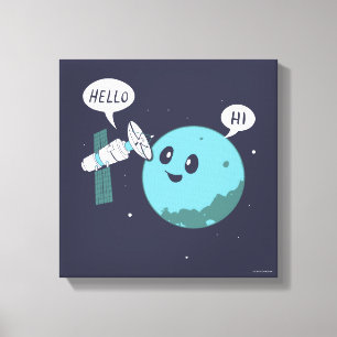 Planeet Canvas Afdruk