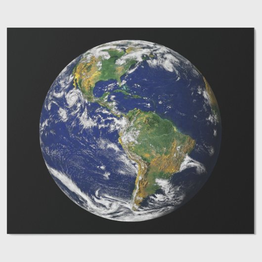 PLANEET DE AARDE VAN DE Wrapping van de Matte van Cadeaupapier (Vlak)