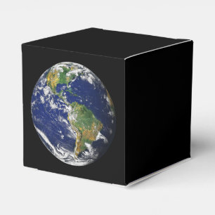 PLANEET EARTH UIT RUIMTEVAARTUIG BEDANKDOOSJES