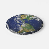 PLANEET EARTH (zonnestelsel) ~ Papieren Bordje (Gekanteld)
