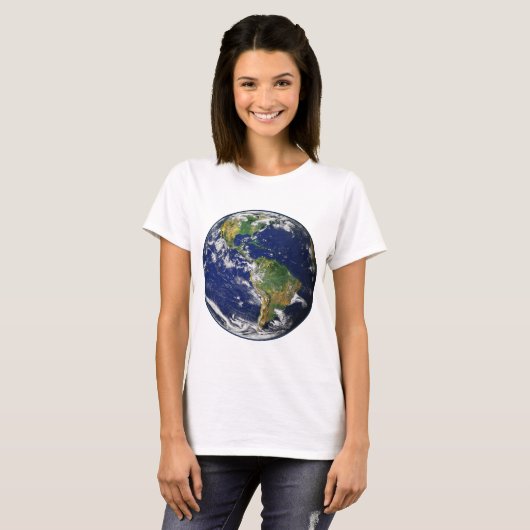 PLANEET EARTH (zonnestelsel) ~ T-shirt (Voorkant volledig)