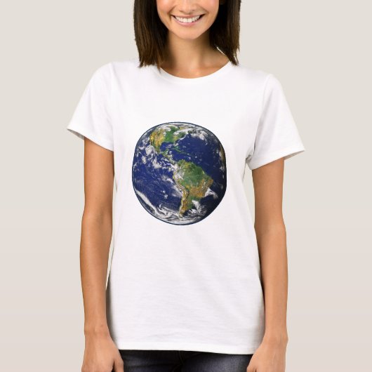 PLANEET EARTH (zonnestelsel) ~~ T-shirt (Voorkant)