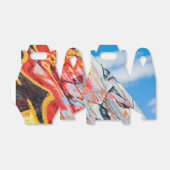 planeet graffiti bedankdoosjes (Uitgevouwen)