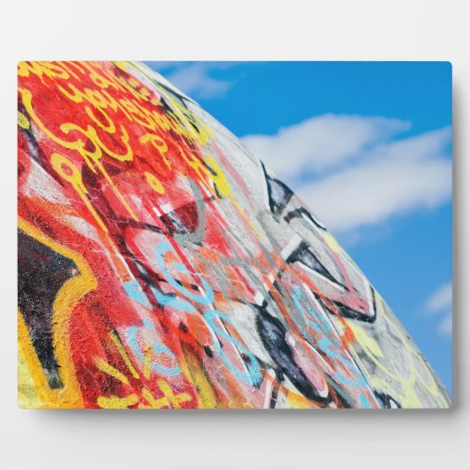 planeet graffiti fotoplaat (Voorkant)