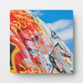 planeet graffiti fotoplaat (Voorkant)