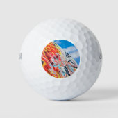 planeet graffiti golfballen (Voorkant)