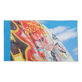 planeet graffiti kussensloop (Achterkant)