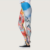 planeet graffiti leggings (Links)