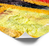 planeet graffiti poster (Hoek)