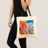 planeet graffiti tote bag (Voorkant (product))