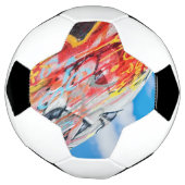 planeet graffiti voetbal (Gedraaid)
