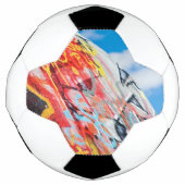planeet graffiti voetbal (Voorkant)