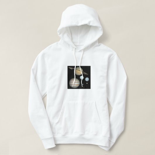 planeet hoodie (Design voorkant)