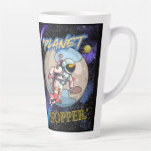 Planeet hopper latte mok (Rechts)