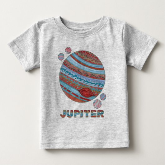 Planeet Jupiter en manen Space Geek Mode (Voorkant)