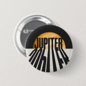 Planeet Jupiter met Schaduw Ronde Button 5,7 Cm (Voorkant /achterkant)