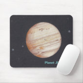 Planeet JUPITER muismat (Met muis)