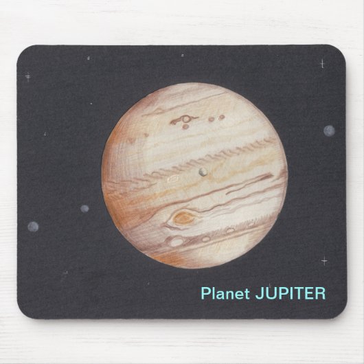 Planeet JUPITER muismat (Voorkant)