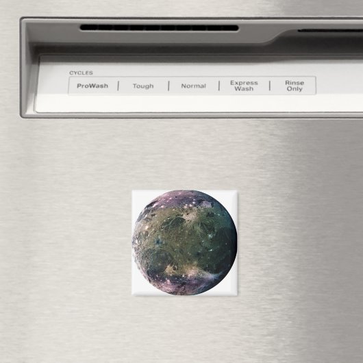 PLANEET JUPITER'S MAAN GANYMEDE (zonnestelsel) ~ Magneet (Insitu (Vaatwasser))